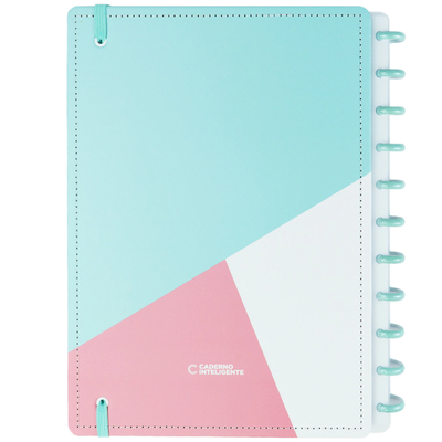 CUADERNO INTELIGENTE A4 CON 60 HOJAS RAYADAS Y 20 LISAS ACQUA GLAM