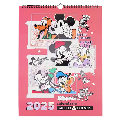 CALENDARIO 2025 MOOVING 40 X 30 MICKEY Y SUS AMIGOS