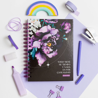 AGENDA CUADERNO PUNTO CERO A5 RAYADO A SU TIEMPO