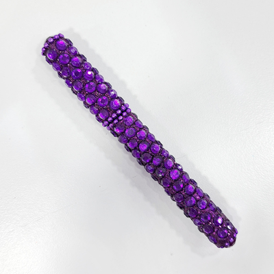 BOLIGRAFO HINDU PASTEL CON GLITTER COLOR VIOLETA