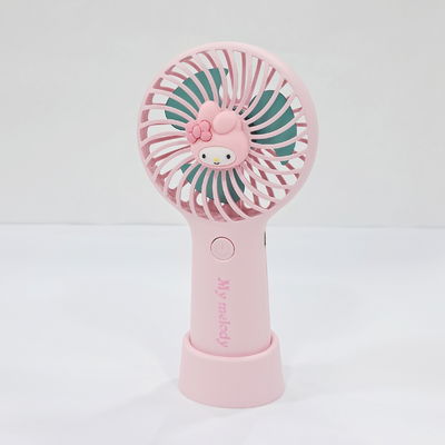 MINI VENTILADOR PORTATIL MY MELODY ROSA CON BASE