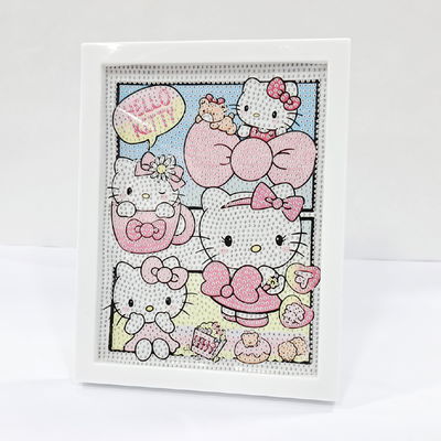 CUADRO DE PLANCHITOS SIMIL GRANDE HELLO KITTY