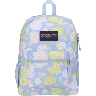 MOCHILA JANSPORT CROSS TOWN HYDRANGEA CELESTE 26 L