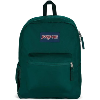 MOCHILA JANSPORT CROSS TOWN PLUS VERDE 26 L