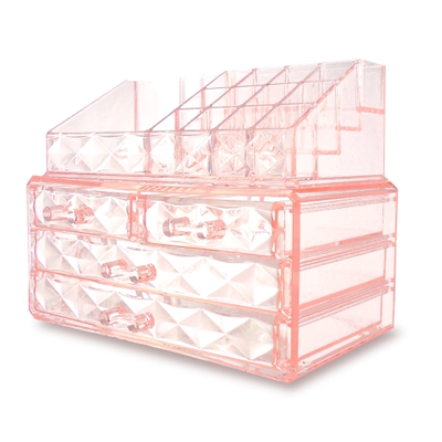 ORGANIZADOR DE ESCRITORIO IBI CRAFTER DIAMOND DESIGN ROSA