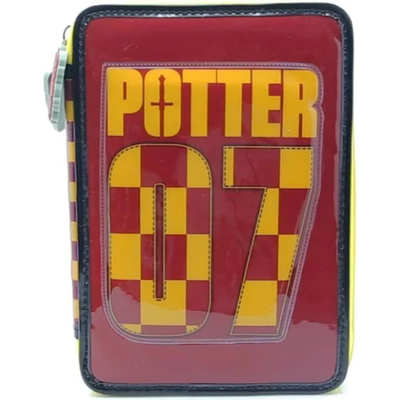 CARTUCHERA CRESKO PVC 2 PISOS HARRY POTTER