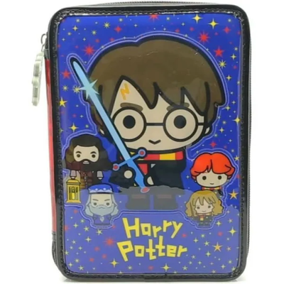 CARTUCHERA CRESKO PVC 1 PISO HARRY POTTER