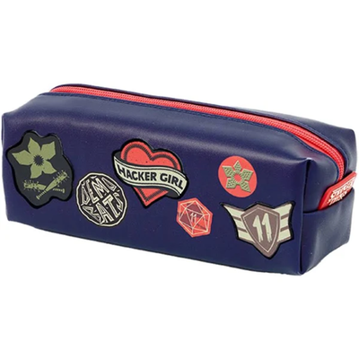 CARTUCHERA RECTANGULAR MOOVING 1 CIERRE STRANGER THINGS