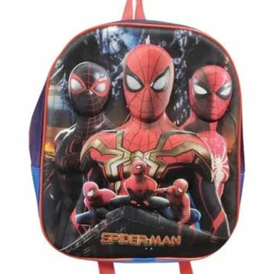 MOCHILA 3D 12" 1 CIERRE SPIDERMAN