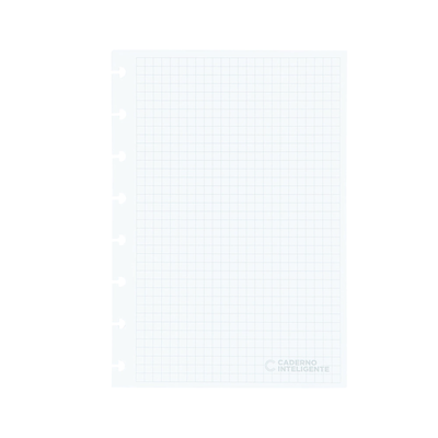 REPUESTO CUADERNO INTELIGENTE A5 CUADRICULADO 90 GRS