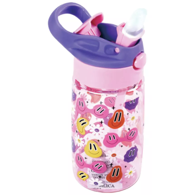 BOTELLA DE AGUA KEYROAD 450ML CON SORBETE Y PICO