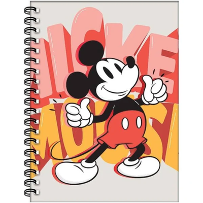 CUADERNO MOOVING 16/21 T. DURA X 80 HJS RAYADO MICKEY