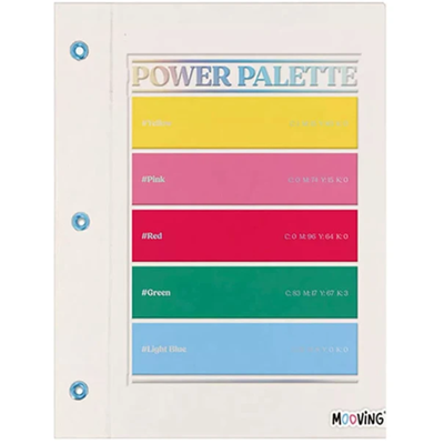 CARPETA CARTONE N°3 MOOVING RAINBOW