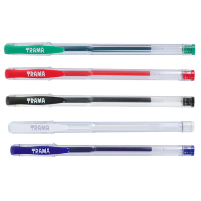 ROLLER BALL TRAMA GEL CLASICO 5 COLORES