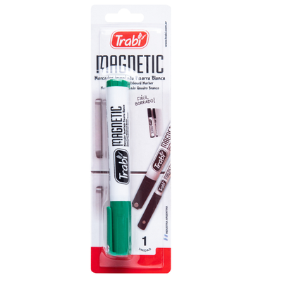 MARCADOR PARA PIZARRA MAGNETICO TRABI VERDE