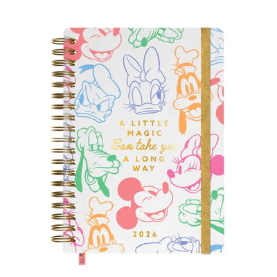 AGENDA 2026 MOOVING 14X20CM DIARIA MICKEY Y SUS AMIGOS
