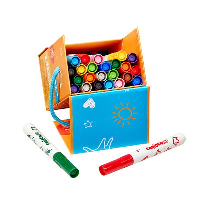 BOX DE 24 MARCADORES CARIOCA BABY