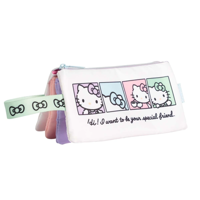 CARTUCHERA CUADRUPLE HELLO KITTY MOOVING