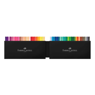 SET DE MARCADORES SUPER SOFT FABER CASTELL PUNTA PINCEL X50
