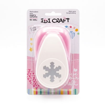 PERFORADORA ARTÍSTICA IBICRAFT 50MM 2" COPO DE NIEVE