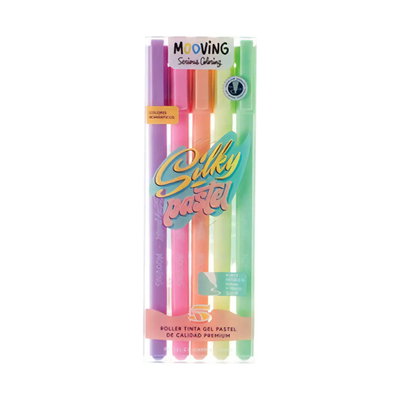 ROLLER BALL MOOVING TINTA GEL PASTEL X 5 U