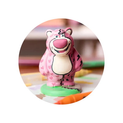 MOOVING LOTSO FIGURA DE YESO CON 8 MARCADORES