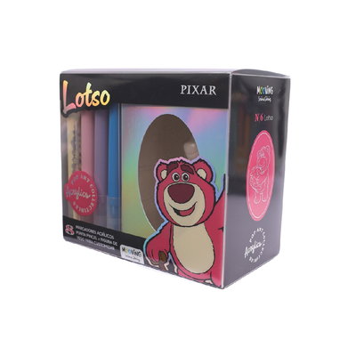 MOOVING LOTSO FIGURA DE YESO CON 8 MARCADORES