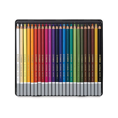 LAPICES STABILO CARBOTHELLO SET EN LATA DE 24U