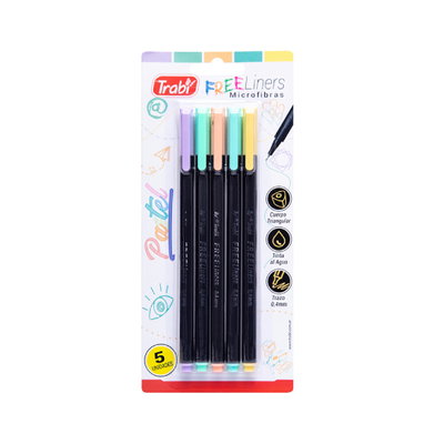 MICROFIBRA PASTEL FREE LINERS TRABI X5 U