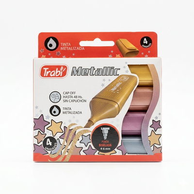 RESALTADOR METALIZADO X4 UND TRABI