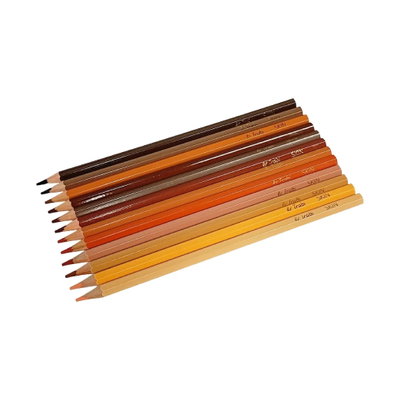 LAPICES DE COLOR TRABI SKIN TONOS PIEL X12 U
