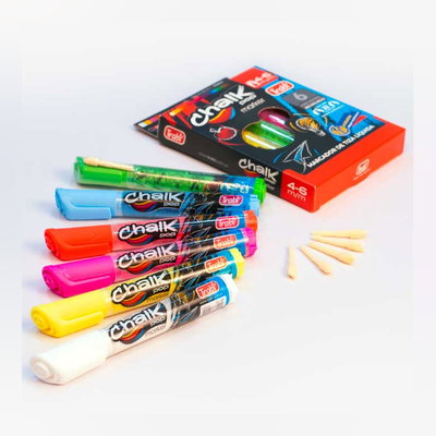 SET DE MARCADOR CHALK POP TRABI X6 U