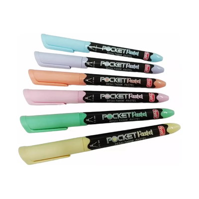 RESALTADOR TRABI POCKET PASTEL BLISTER X6U