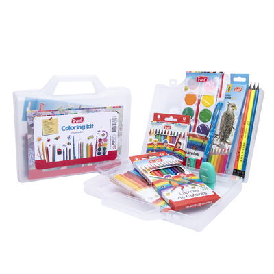 VALIJA COLORING KIT COMPLETA TRABI