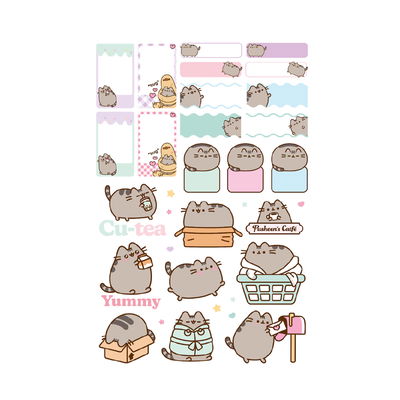 CUADERNO TAMAÑO CARTA SISTEMA DE DISCOS MOOVING LOOP PUSHEEN