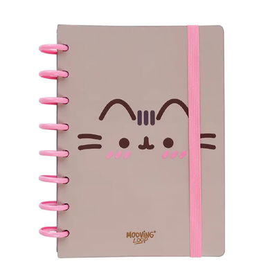 CUADERNO A5 SISTEMA DE DISCOS MOOVING LOOP PUSHEEN