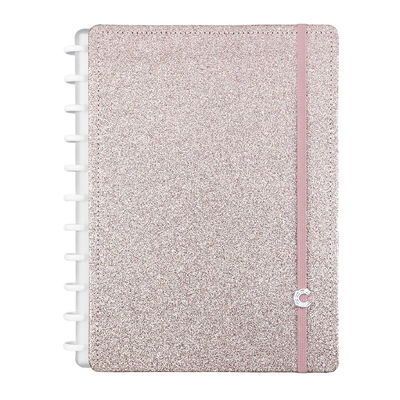 CUADERNO INTELIGENTE A4 GLITTER ROSE