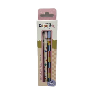 BOLIGRAFO IBICRAFT CREATIVA X2 EN ESTUCHE
