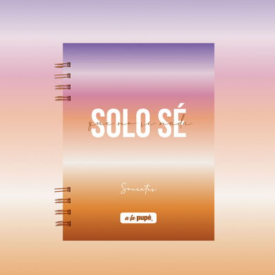 CUADERNO A5 80 HS LISAS 90 GRS SOLO SE QUE NO SE NADA A LA PUPE