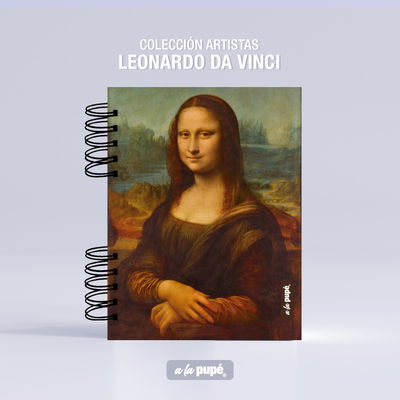 CUADERNO A5 80 HS 90 GRS LISAS LA GIOCONDA A LA PUPÉ