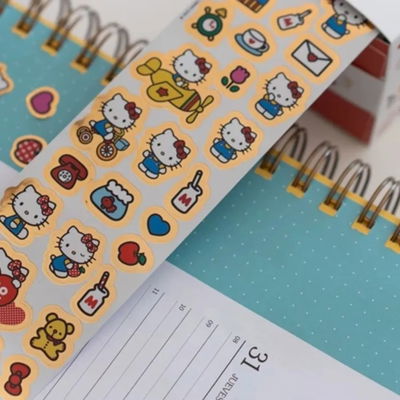 CAJA DE 150 CM DE STICKERS WERO ROLLO HELLO KITTY