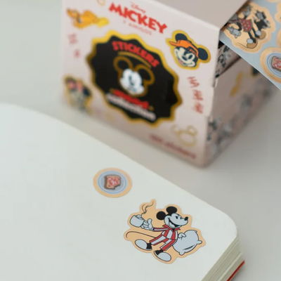 CAJA DE 150 CM DE STICKERS WERO ROLLO MICKEY Y SUS AMIGOS
