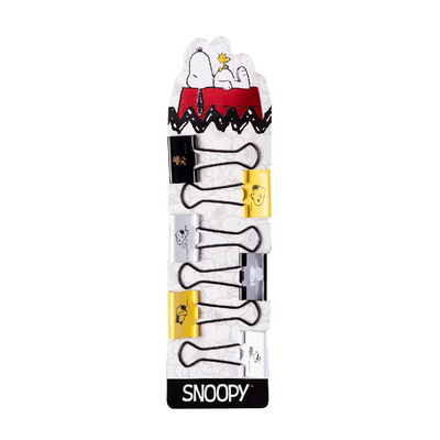 CLIPS BINDER MOOVING 25MM SNOOPY X6