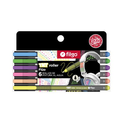 ROLLER PINTURA AL AGUA FILGO TNT FLUOX6