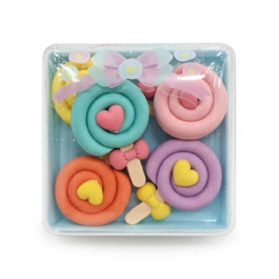 CAJITA CON 5 GOMAS DE BORRAR SWEET
