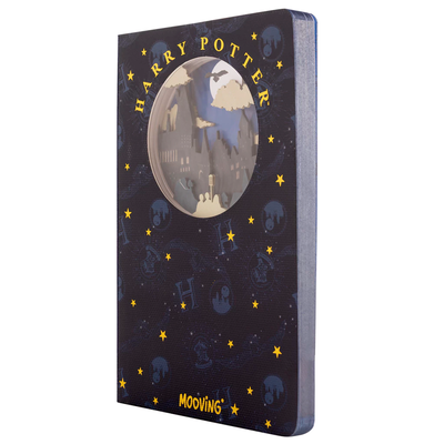 CUADERNO MOOVING MAGIC LAYERS 14X21 COSIDO HARRY POTTER