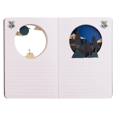 CUADERNO MOOVING MAGIC LAYERS 14X21 COSIDO HARRY POTTER