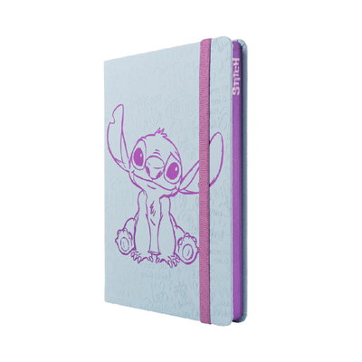 CUADERNO MOOVING NOTES A5 TAPA DURA STITCH 96H RAYADO