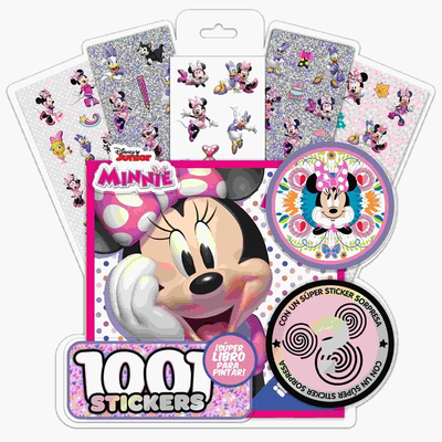 SET DE 1001 STICKERS DISNEY MINNIE