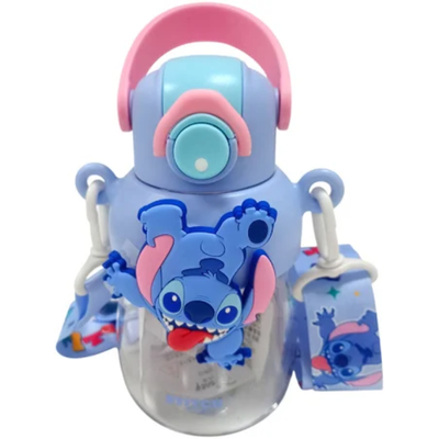 BOTELLA STITCH CON CORREA 650ML